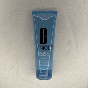 Clinique City Block Purifying Charcoal Clay Mask + Scrub